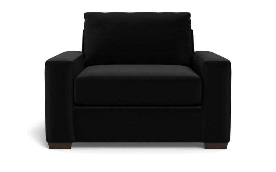 Kai Arm Chair-Fabric Sofa-Superb Gun Metal-MAK Modern