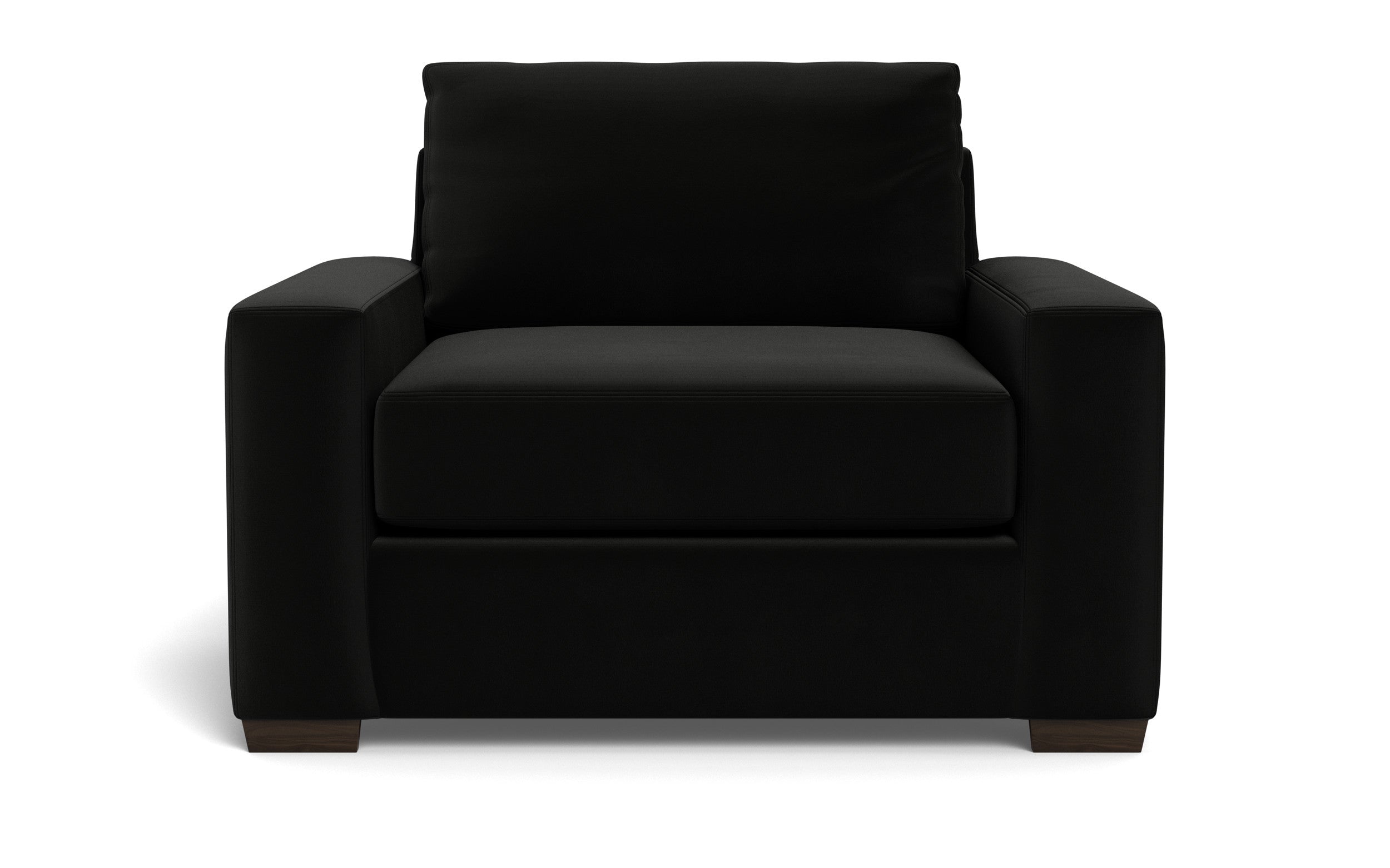 Kai Arm Chair-Fabric Sofa-Superb Gun Metal-MAK Modern