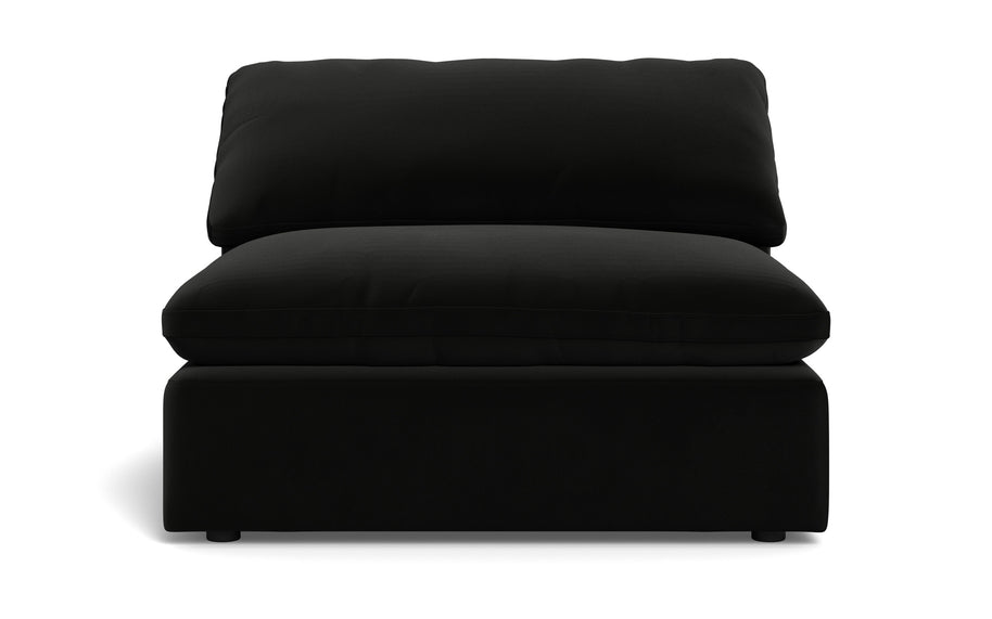 Kooper Armless Chair-Superb Gun Metal-MAK Modern