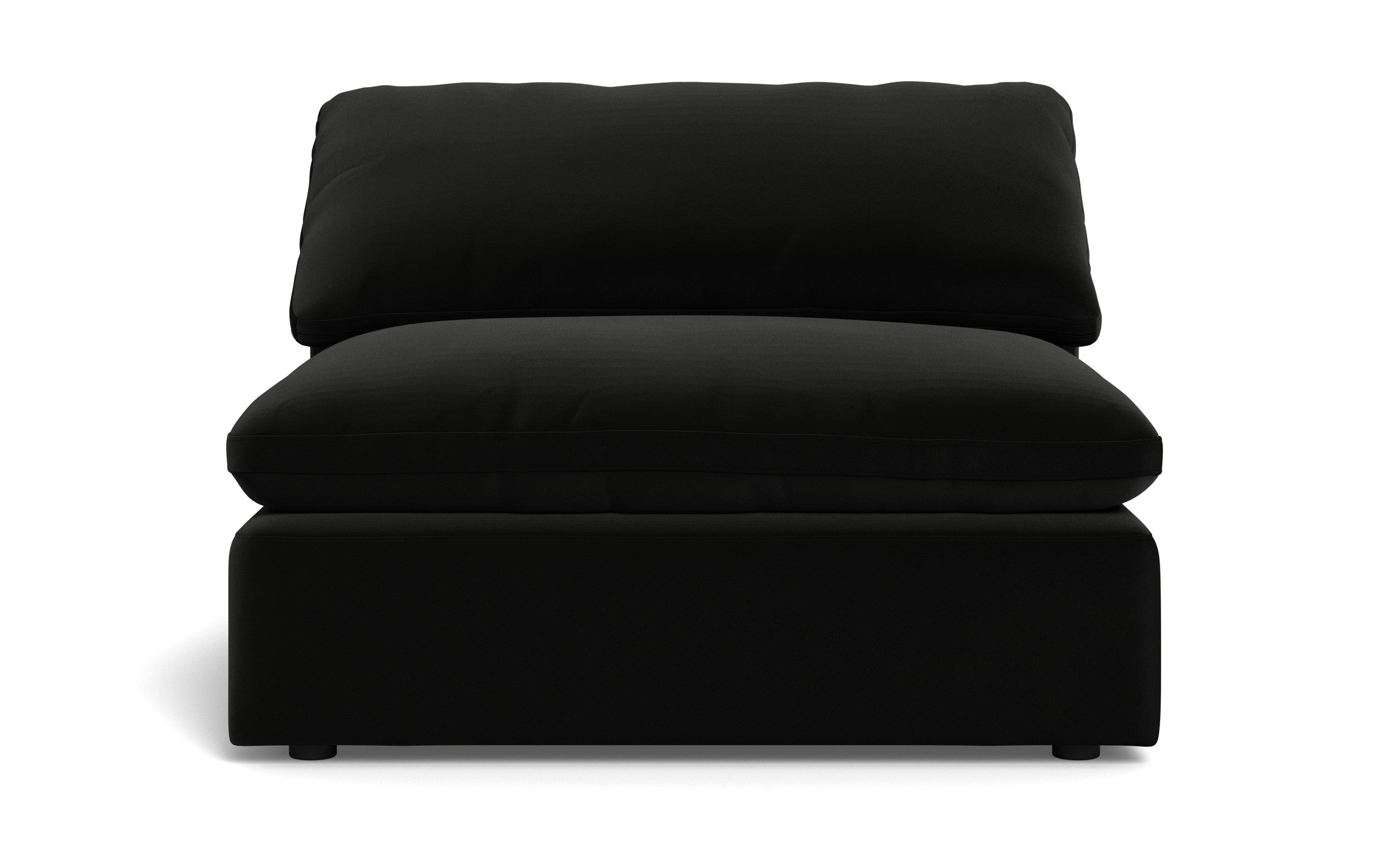 Kooper Armless Chair-Superb Gun Metal-MAK Modern