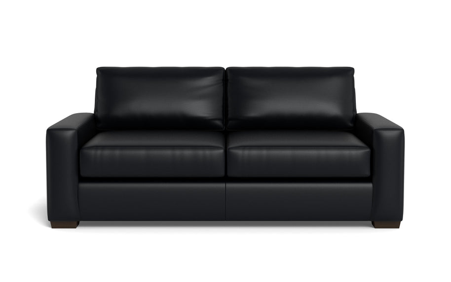 Kai Leather Sofa-Leather Sofa-Tribeca Black Leather-MAK Modern