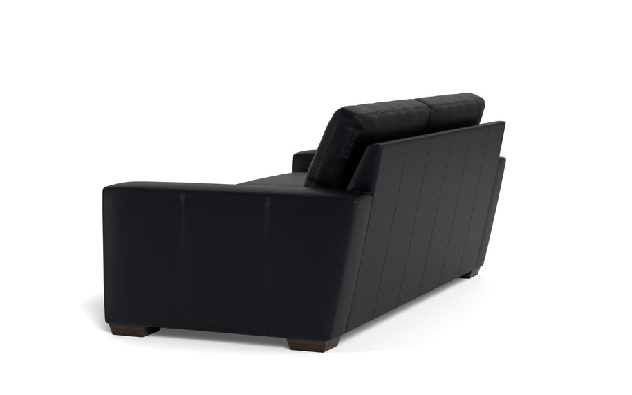 Kai Leather Sofa-Leather Sofa-Tribeca Black Leather-MAK Modern