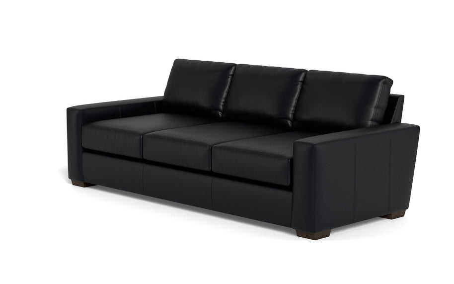 Kai Leather Estate Sofa-Leather Sofa-Tribeca Black Leather-MAK Modern