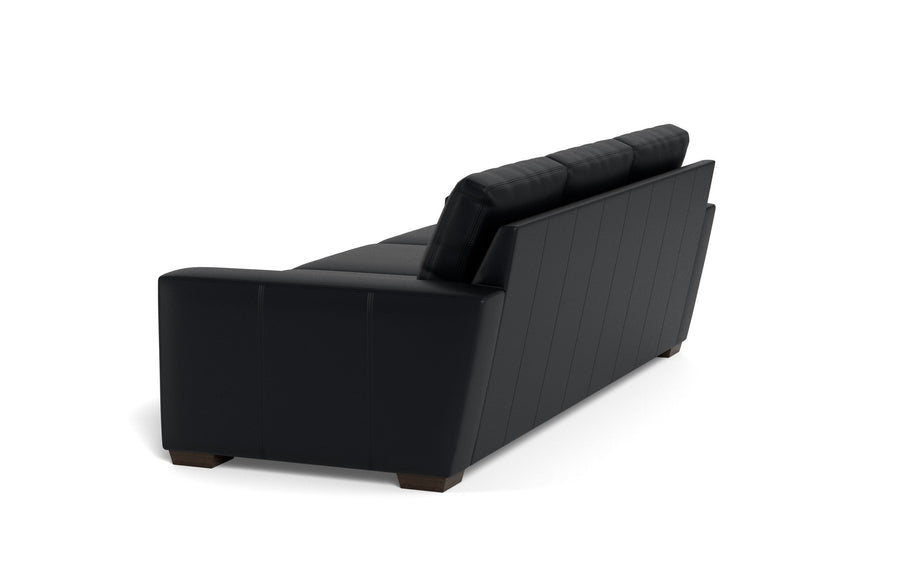 Kai Leather Estate Sofa-Leather Sofa-Tribeca Black Leather-MAK Modern
