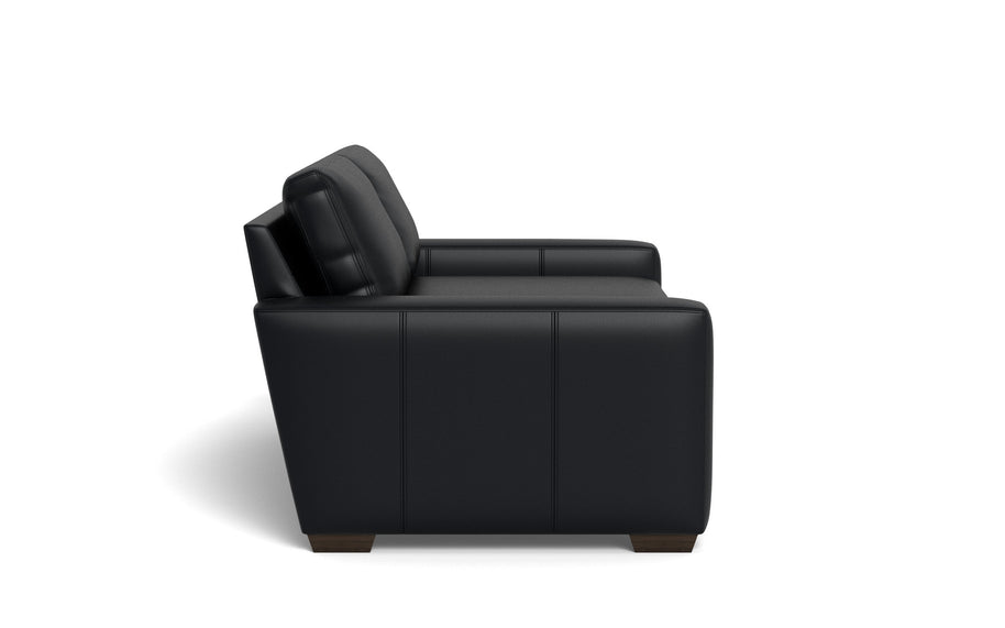 Kai Leather Sofa-Leather Sofa-Tribeca Black Leather-MAK Modern