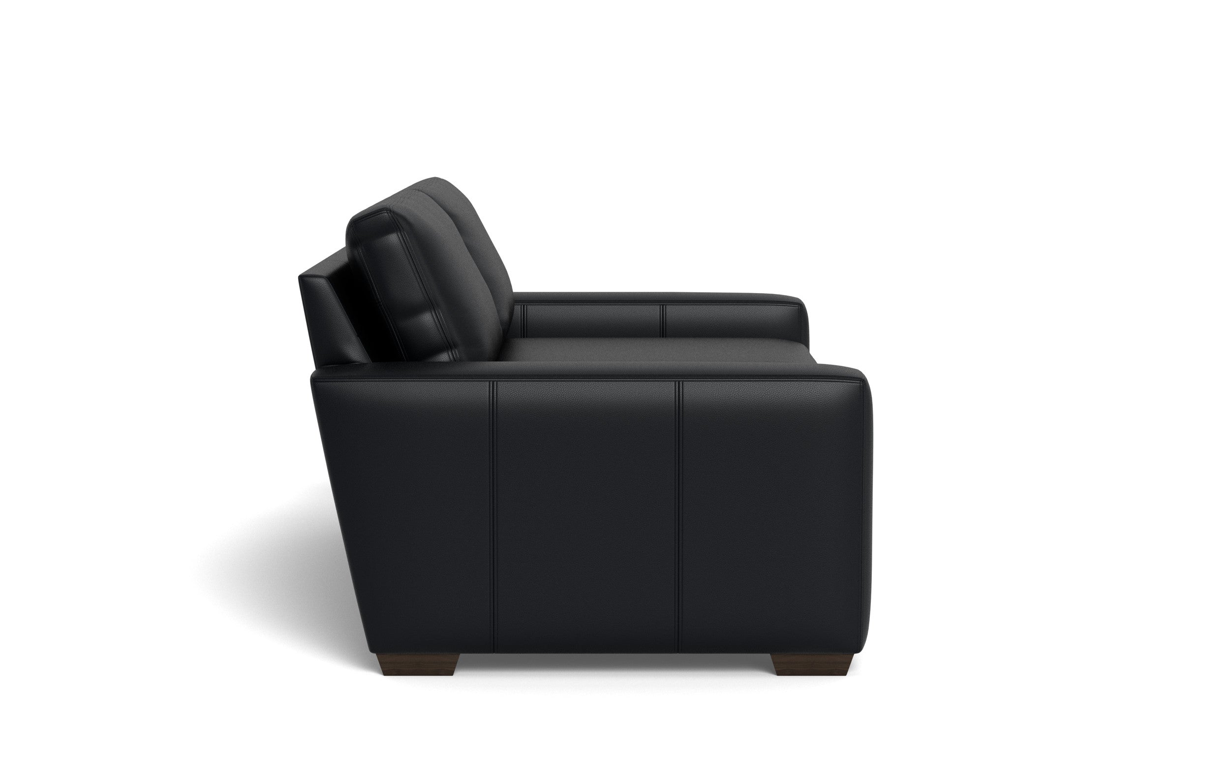 Kai Leather Sofa-Leather Sofa-Tribeca Black Leather-MAK Modern