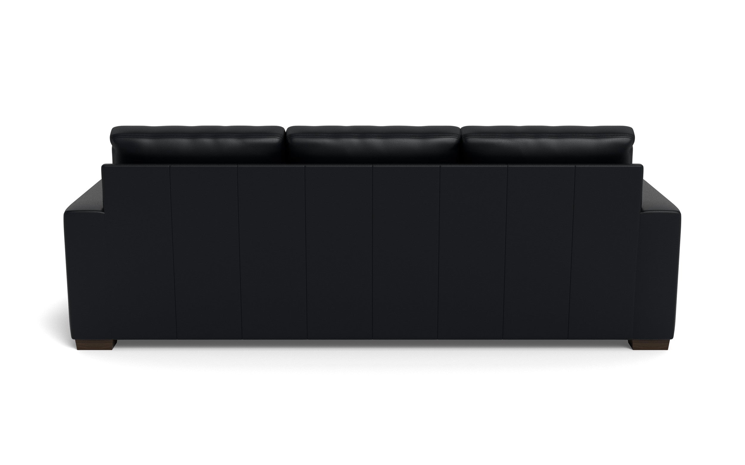 Kai Leather Estate Sofa-Leather Sofa-Tribeca Black Leather-MAK Modern