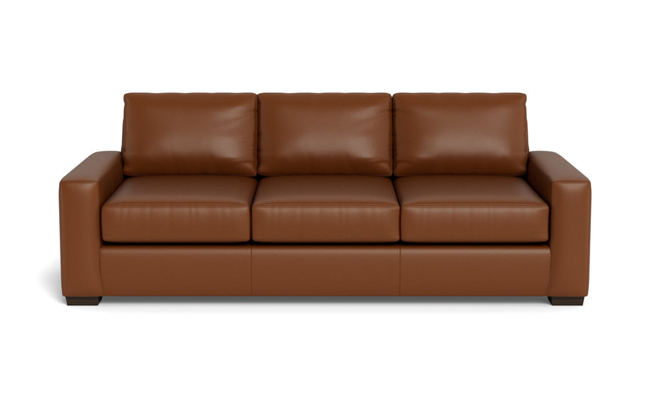 Kai Leather Estate Sofa-Leather Sofa-Tribeca Chestnut Leather-MAK Modern