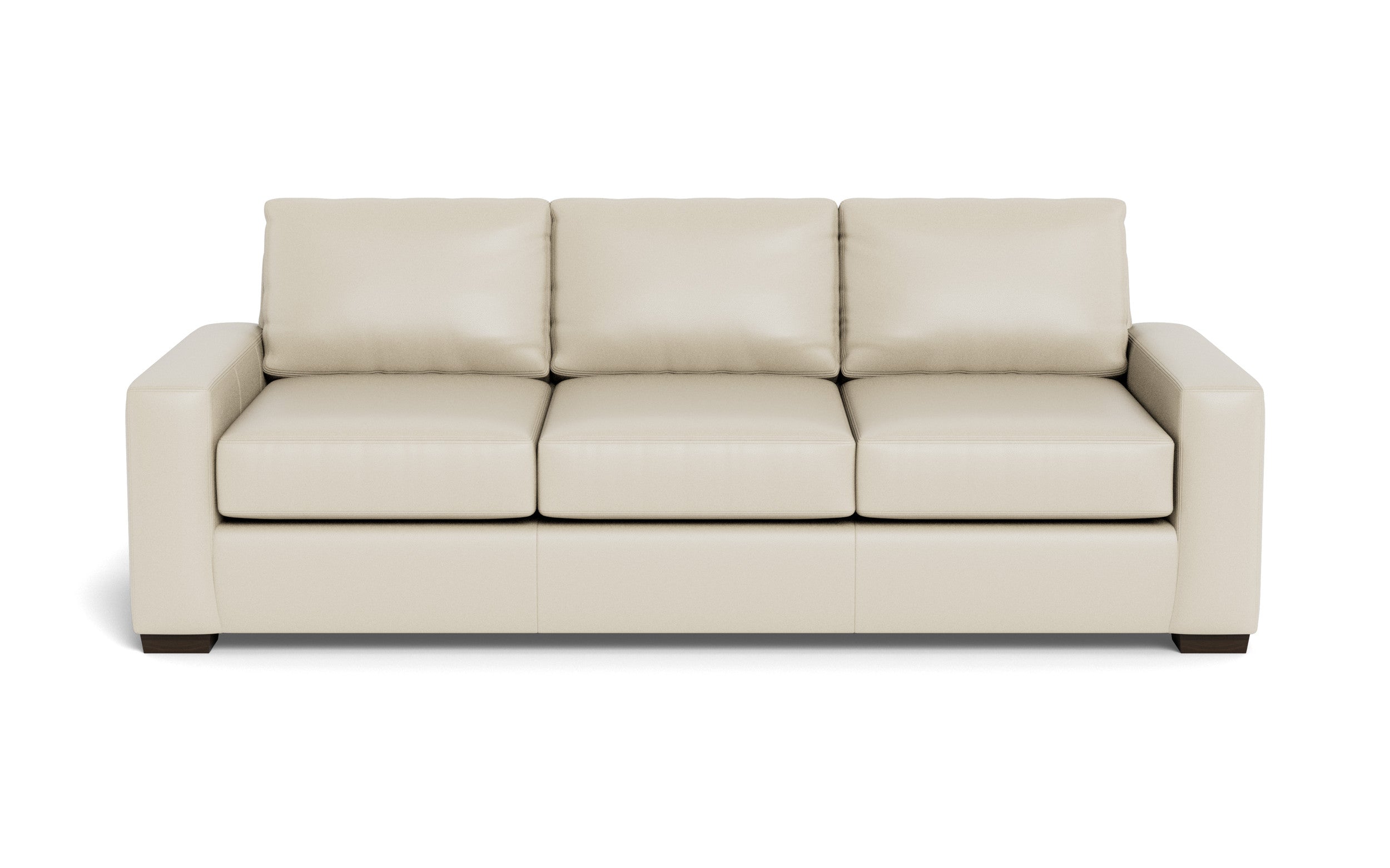 Kai Leather Estate Sofa-Leather Sofa-Tribeca Cream Leather-MAK Modern