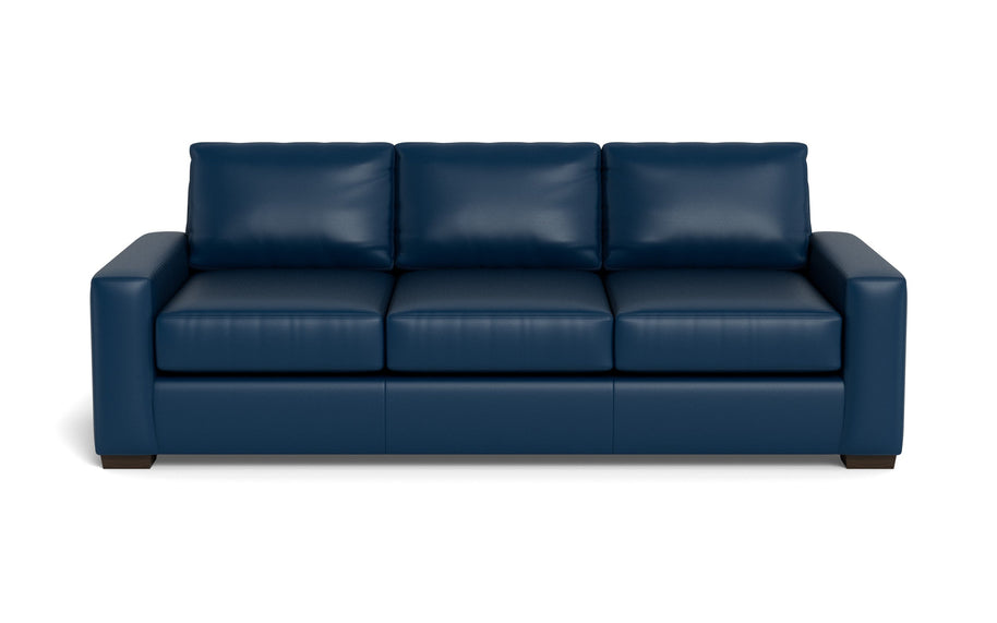 Kai Leather Estate Sofa-Leather Sofa-Tribeca Cobalt-MAK Modern