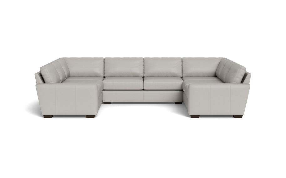 Kai Leather U Sectional-Leather Sofa-Tribeca Chelsea-MAK Modern