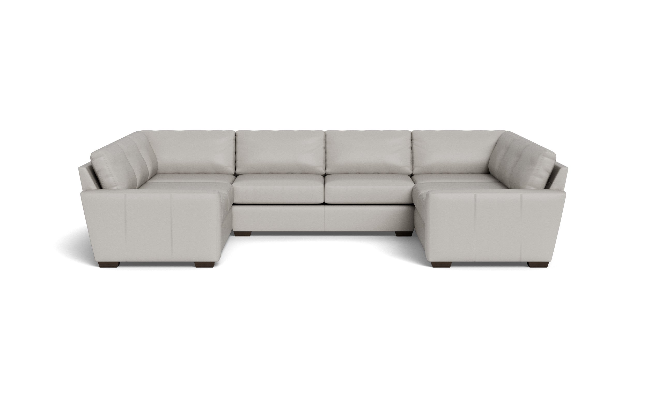 Kai Leather U Sectional-Leather Sofa-Tribeca Chelsea-MAK Modern
