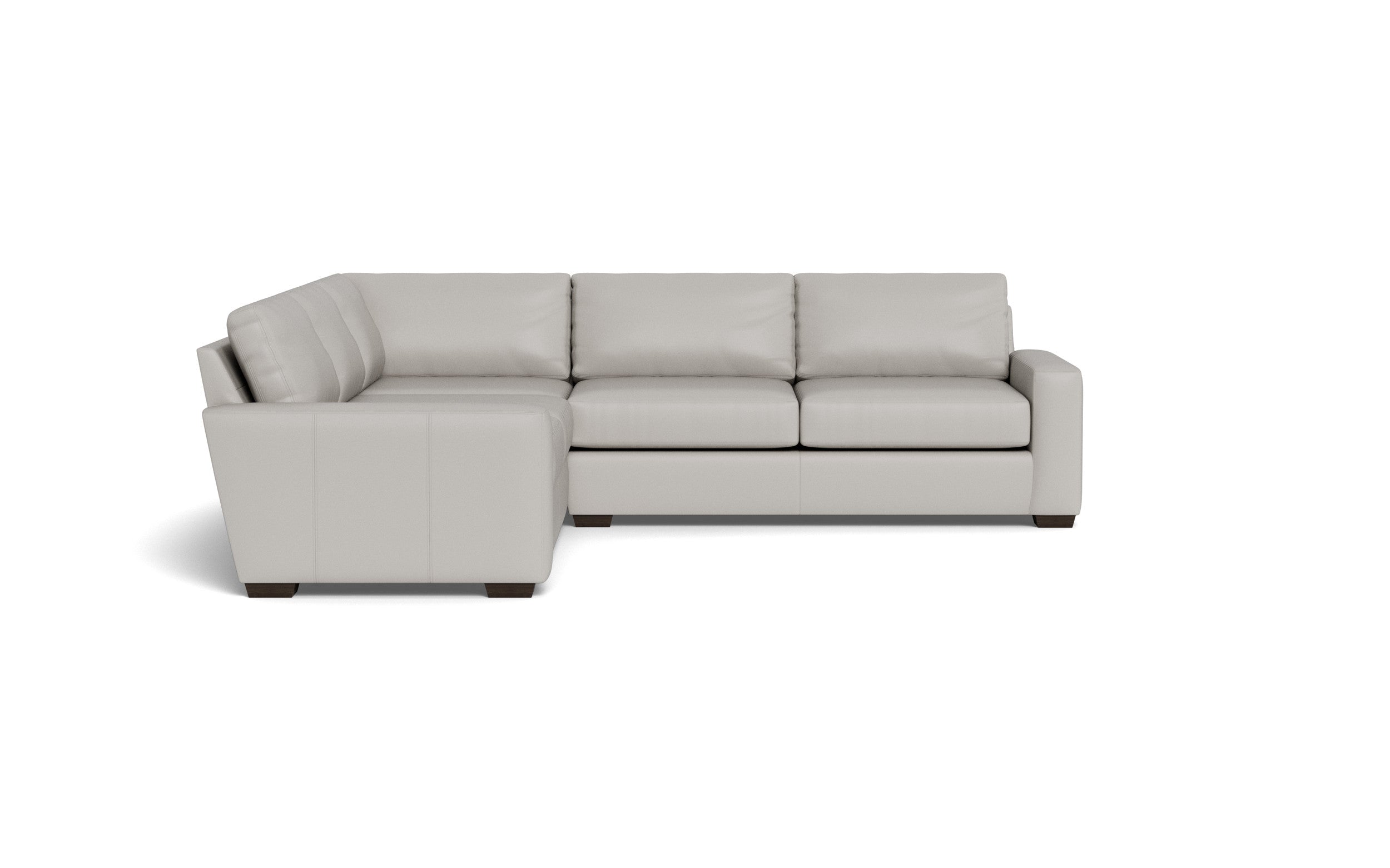 Kai Leather Corner Sectional-Leather Sofa-Tribeca Chelsea-MAK Modern