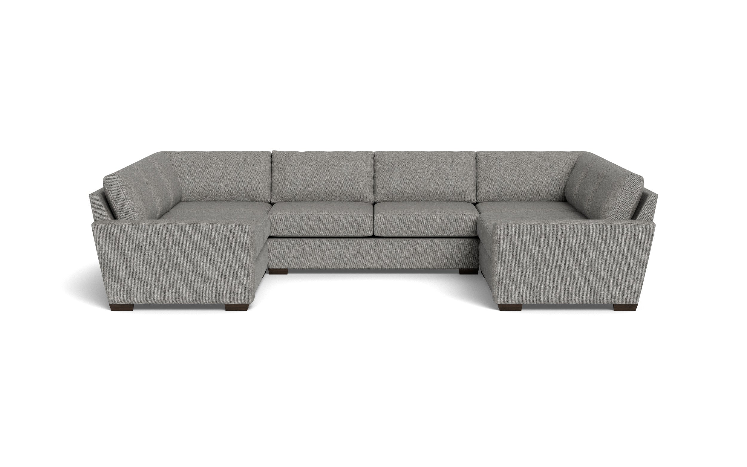Kai U Sectional-Fabric Sofa-Alley Pepper-MAK Modern