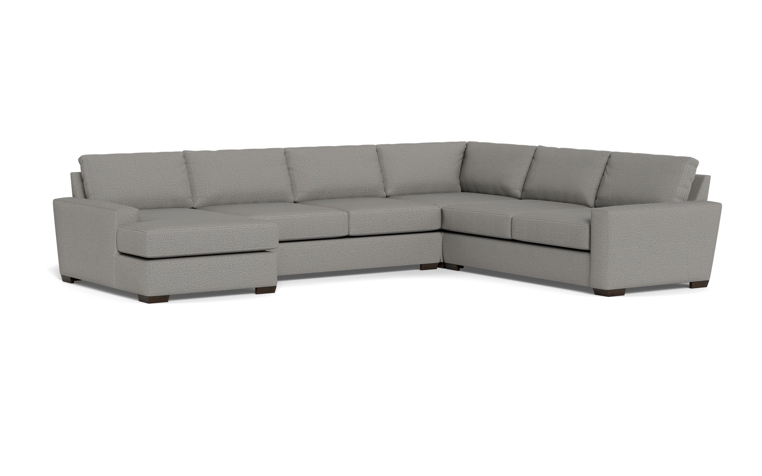 Kai Corner Sectionals With Left Chaise-Fabric Sofa-Alley Pepper-MAK Modern