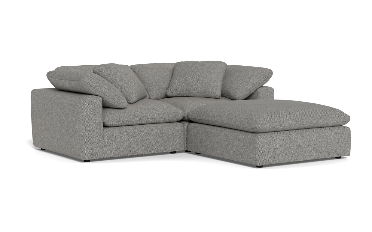 Kooper 3pc Modular Sectional-Alley Pepper-MAK Modern