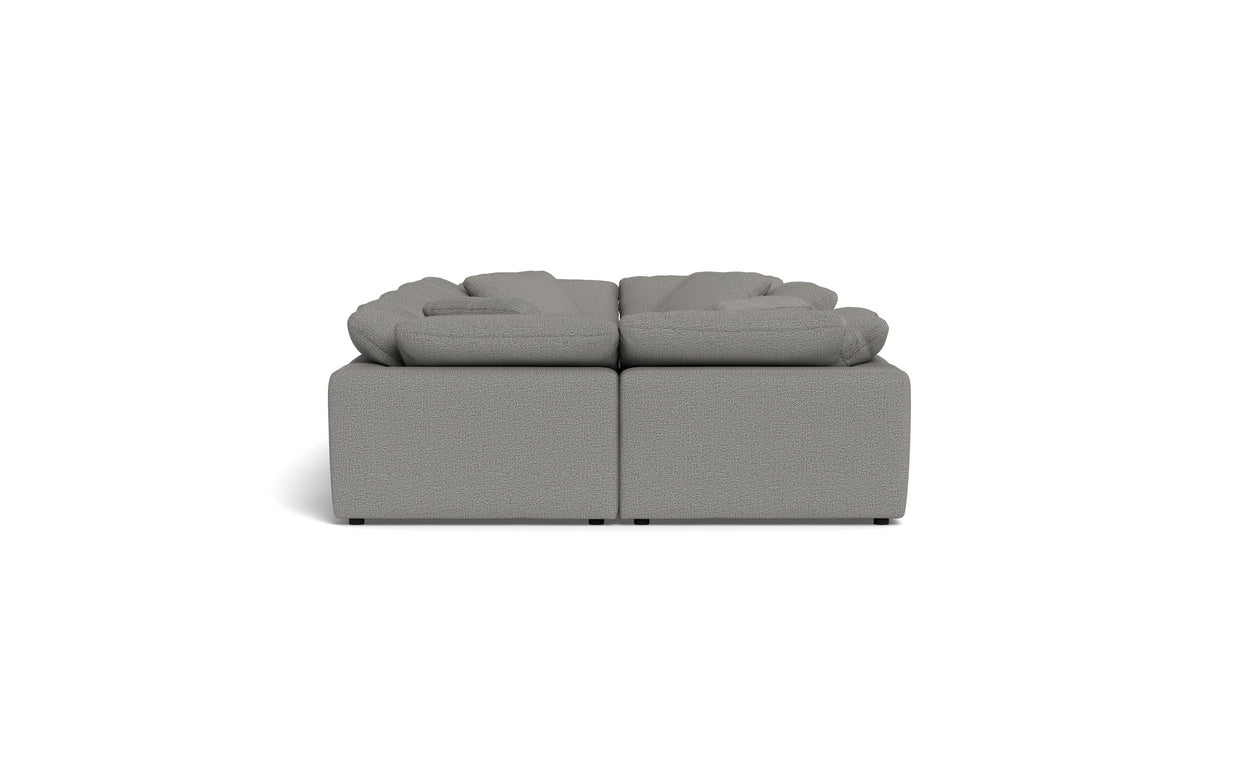Kooper 4 Corner U Sectional-Alley Pepper-MAK Modern