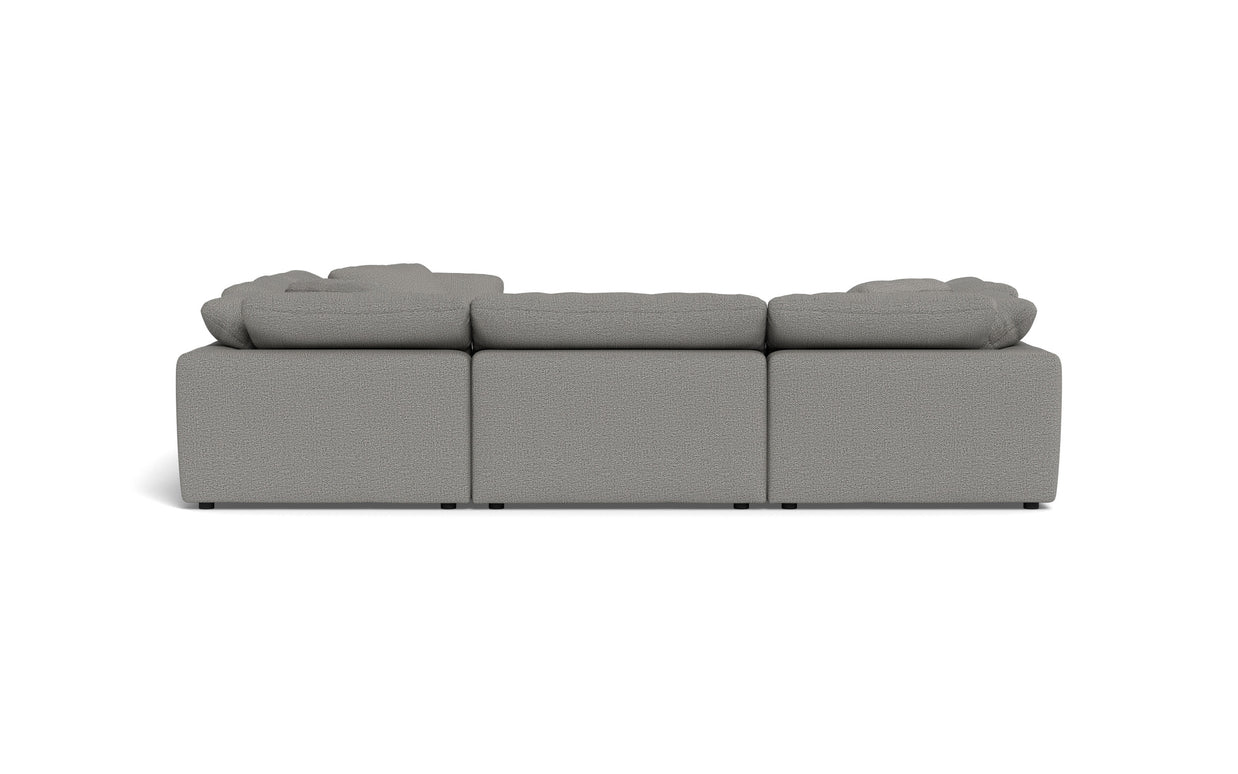 Kooper 6pc Sectional With Ottoman-Alley Pepper-MAK Modern