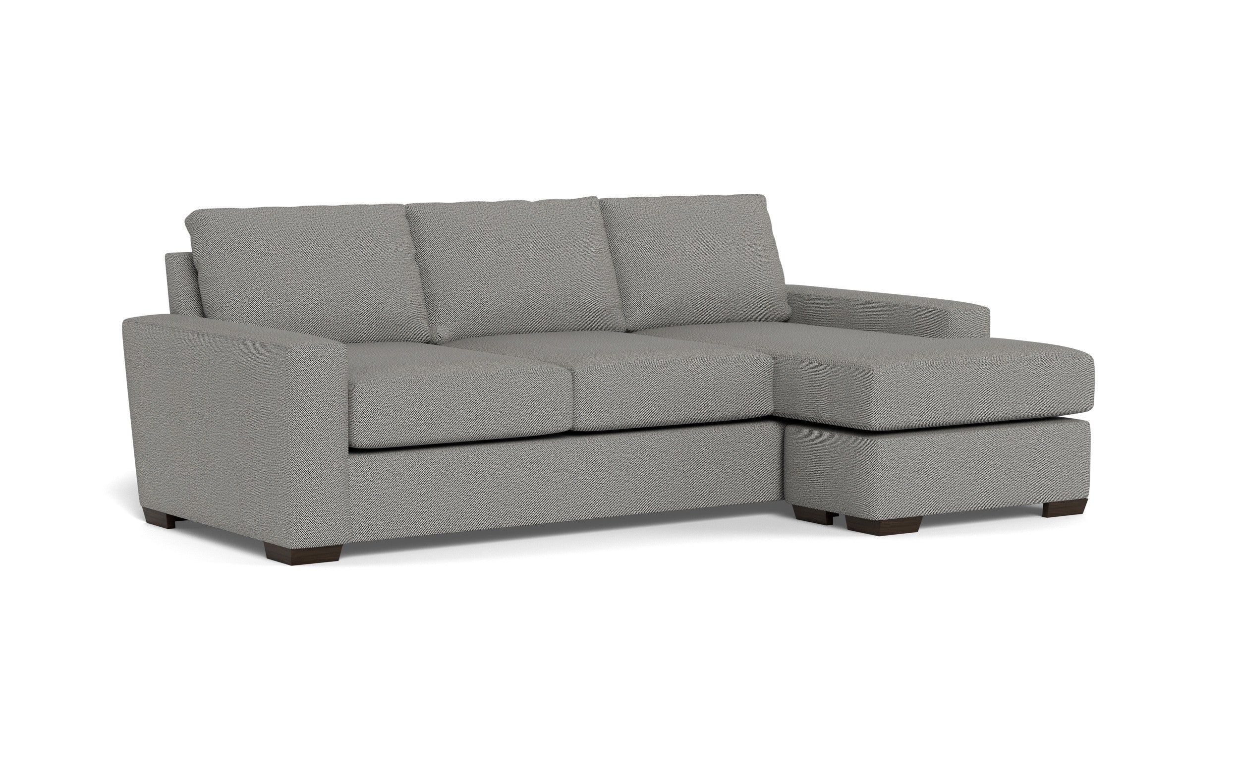 Kai Reversible Sofa Chaise-Fabric Sofa-Alley Pepper-MAK Modern