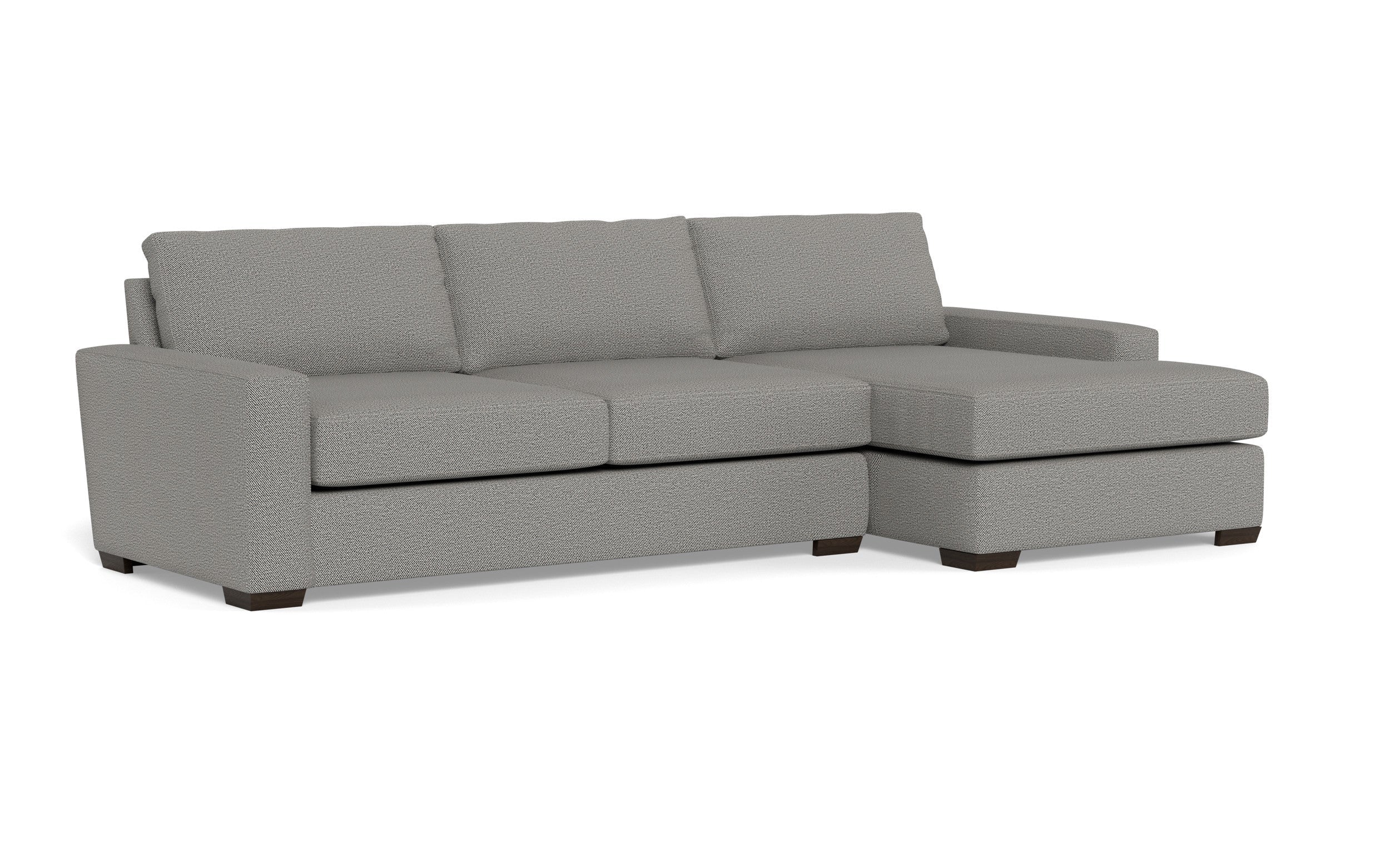 Kai Right Chaise Sectional-Fabric Sofa-Alley Pepper-MAK Modern