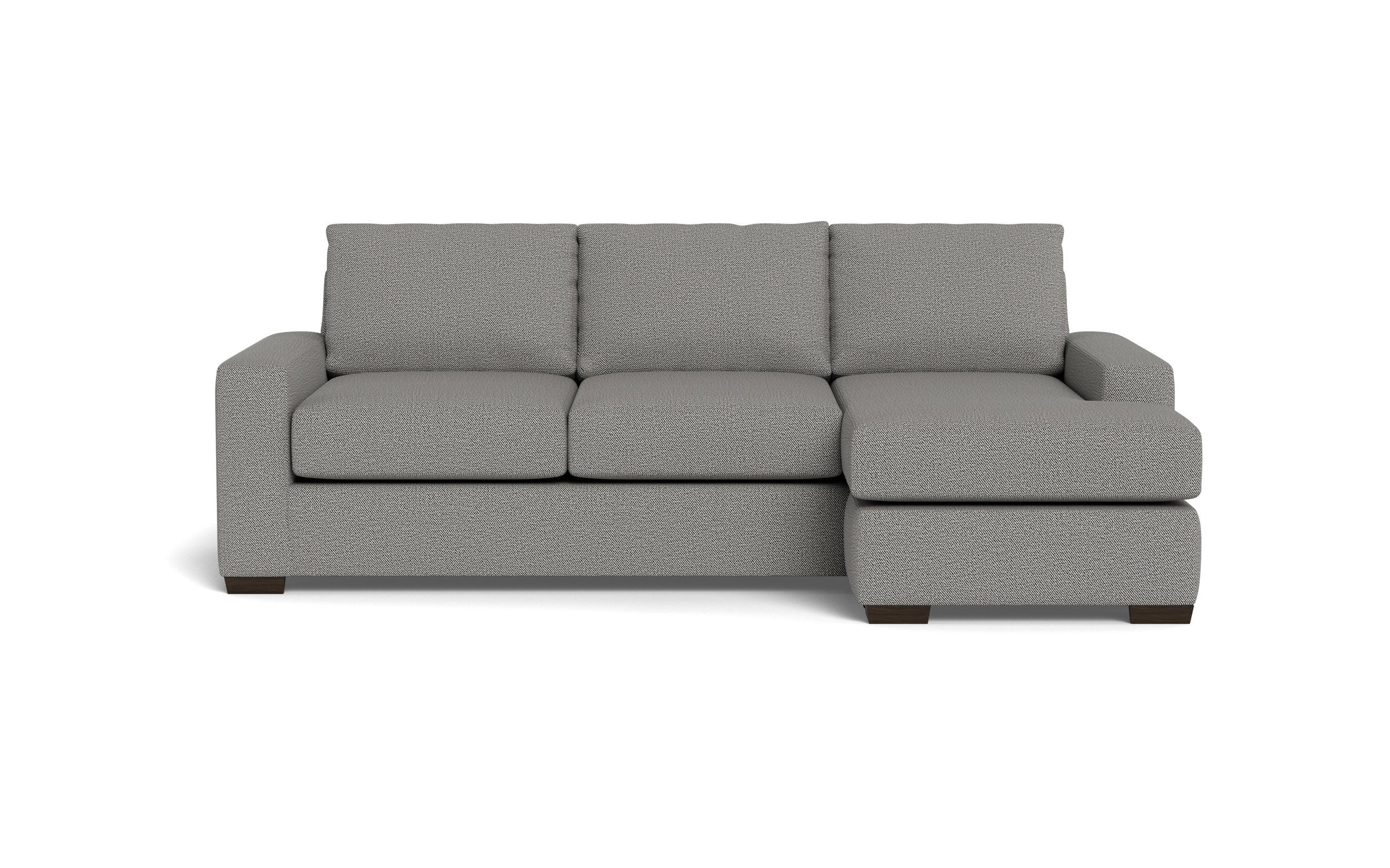 Kai Reversible Sofa Chaise-Fabric Sofa-Alley Pepper-MAK Modern