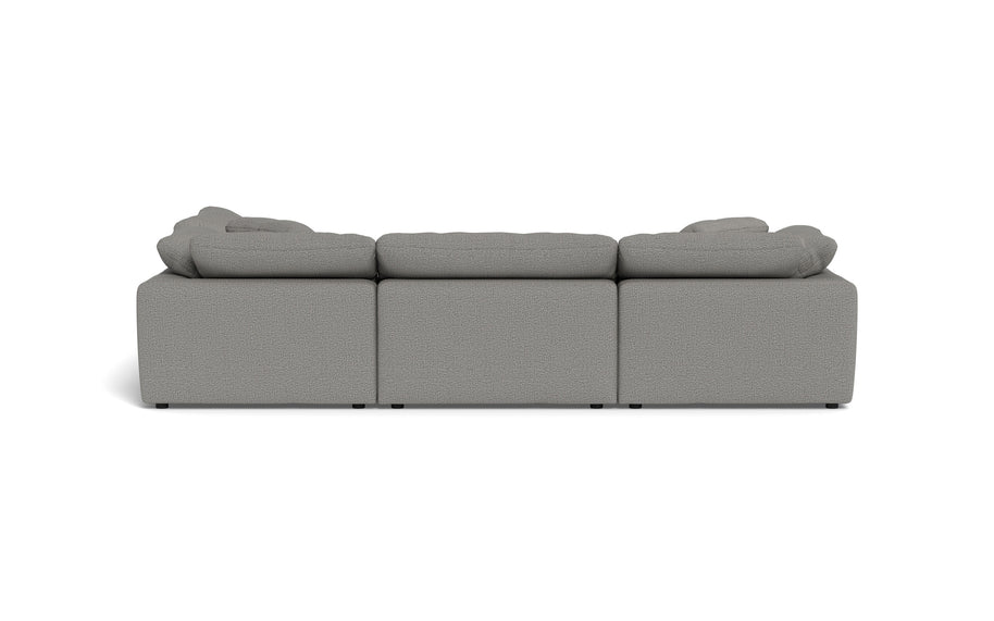 Kooper Modular Sectional w Ottoman-Fabric Sectional-Alley Pepper-MAK Modern