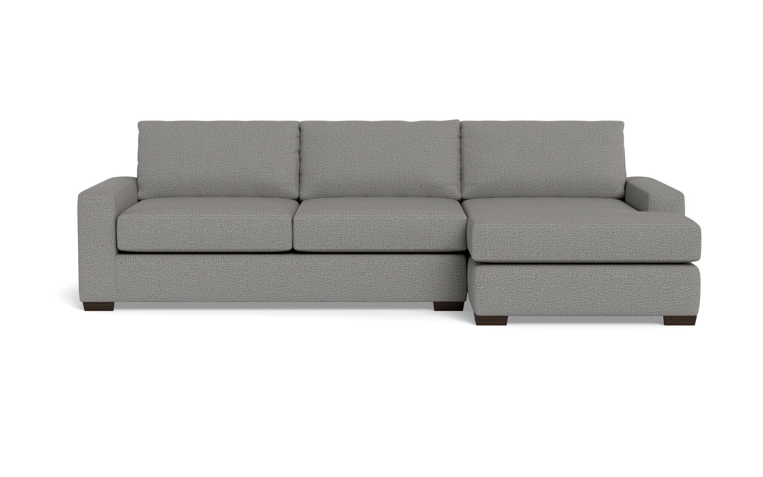 Kai Right Chaise Sectional-Fabric Sofa-Alley Pepper-MAK Modern