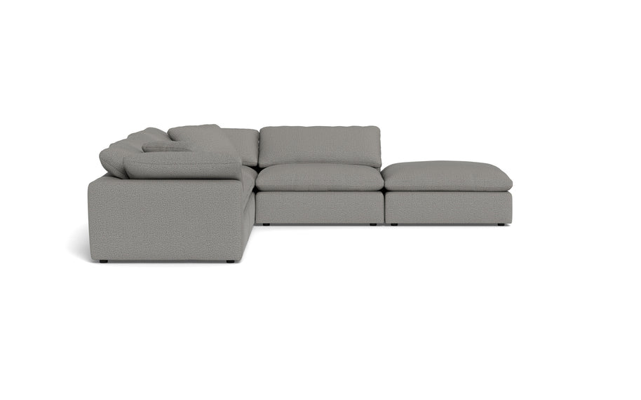 Kooper Modular Sectional w Ottoman-Fabric Sectional-Alley Pepper-MAK Modern