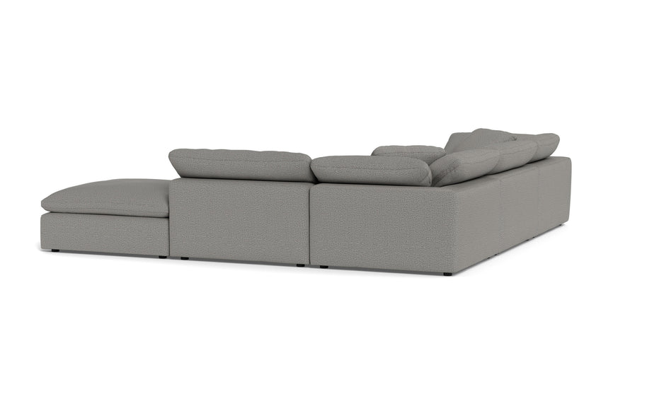Kooper Modular Sectional w Ottoman-Fabric Sectional-Alley Pepper-MAK Modern