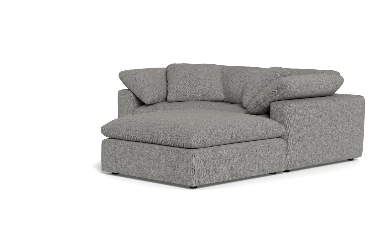Kooper 3pc Modular Sectional-Alley Pepper-MAK Modern