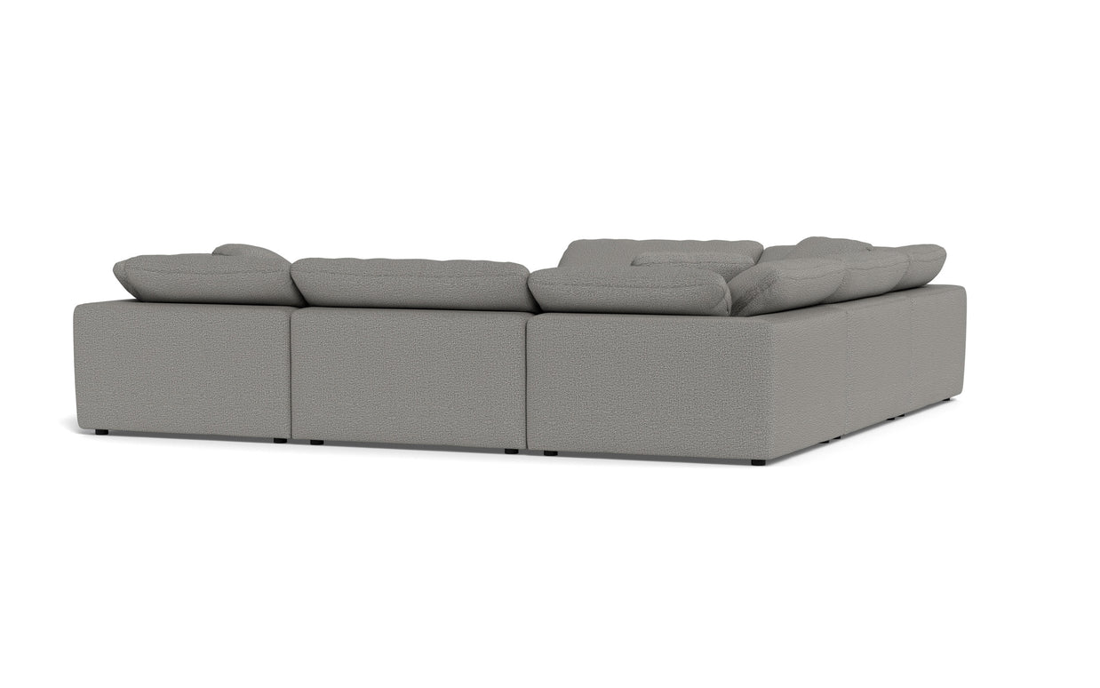Kooper 6pc Sectional With Ottoman-Alley Pepper-MAK Modern