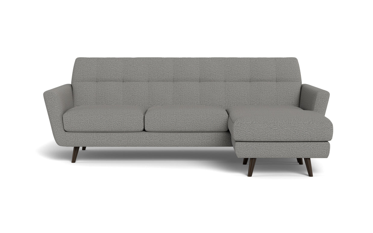 High Level Reversible Sofa-Fabric Sectional-Alley Pepper-MAK Modern