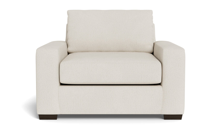 Kai Arm Chair-Fabric Sofa-Curious Snow-MAK Modern