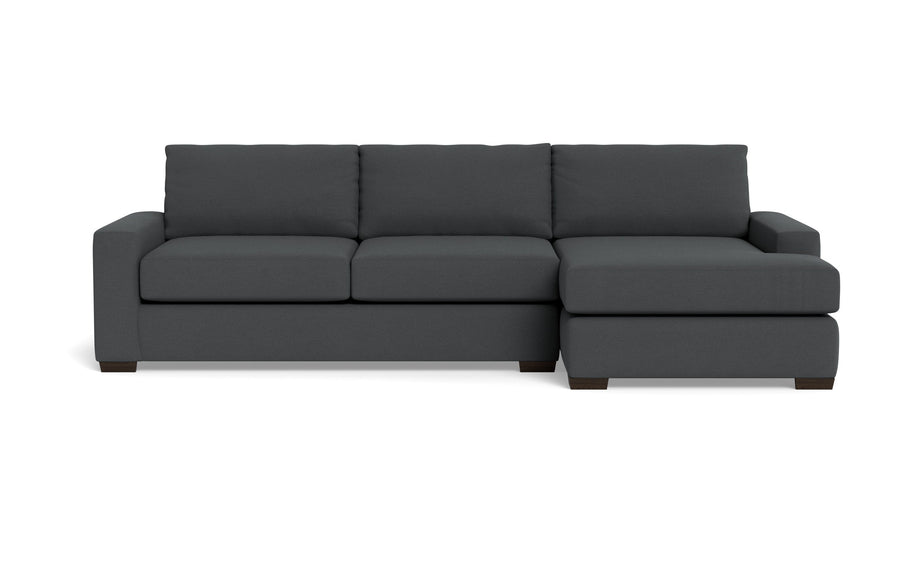 Kai Right Chaise Sectional-Fabric Sofa-Peyton Pepper-MAK Modern