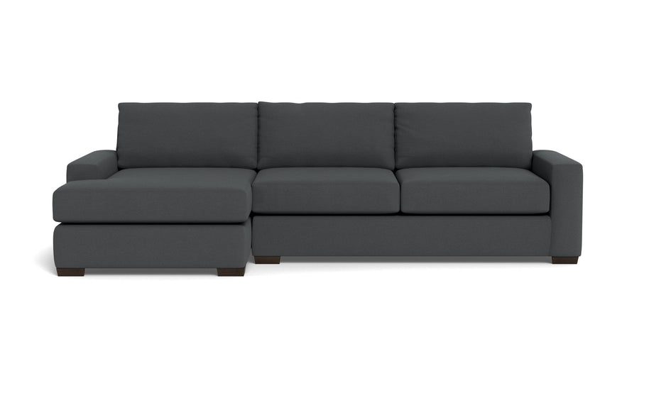 Kai Left Chaise Sectional-Fabric Sofa-Peyton Pepper-MAK Modern