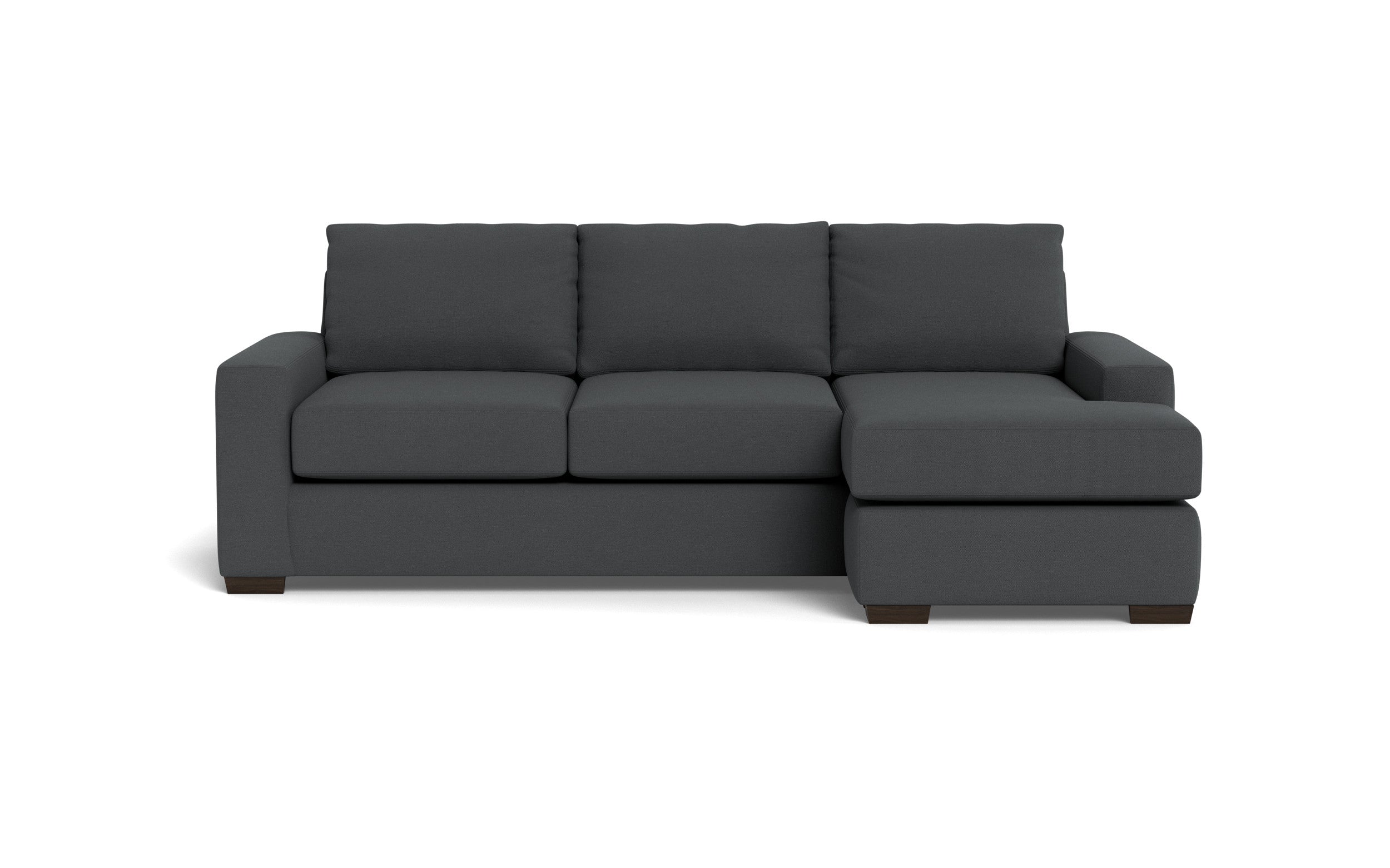 Kai Reversible Sofa Chaise-Fabric Sofa-Peyton Pepper-MAK Modern