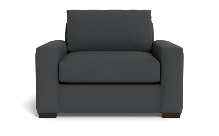 Kai Arm Chair-Fabric Sofa-Peyton Pepper-MAK Modern