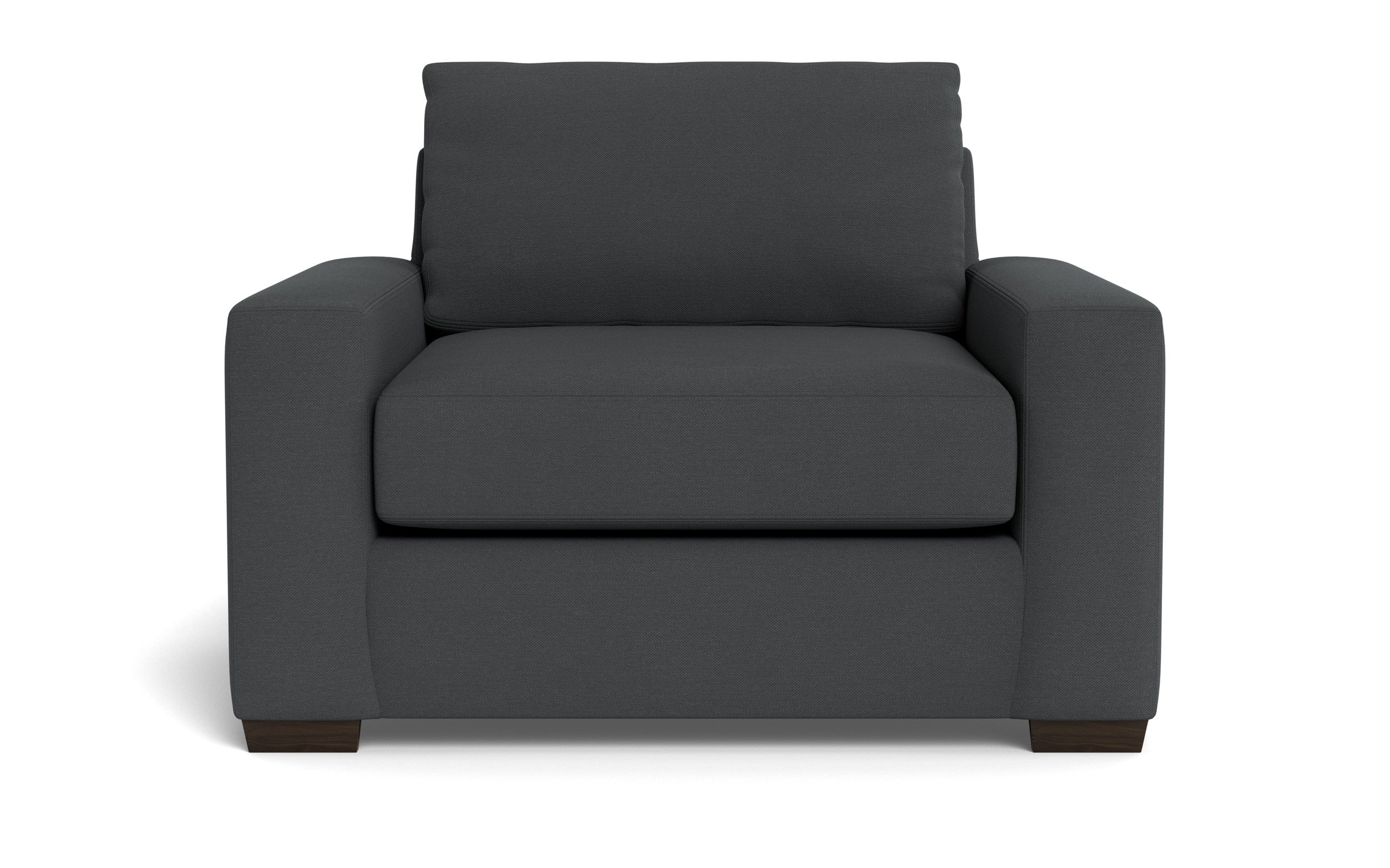 Kai Arm Chair-Fabric Sofa-Peyton Pepper-MAK Modern