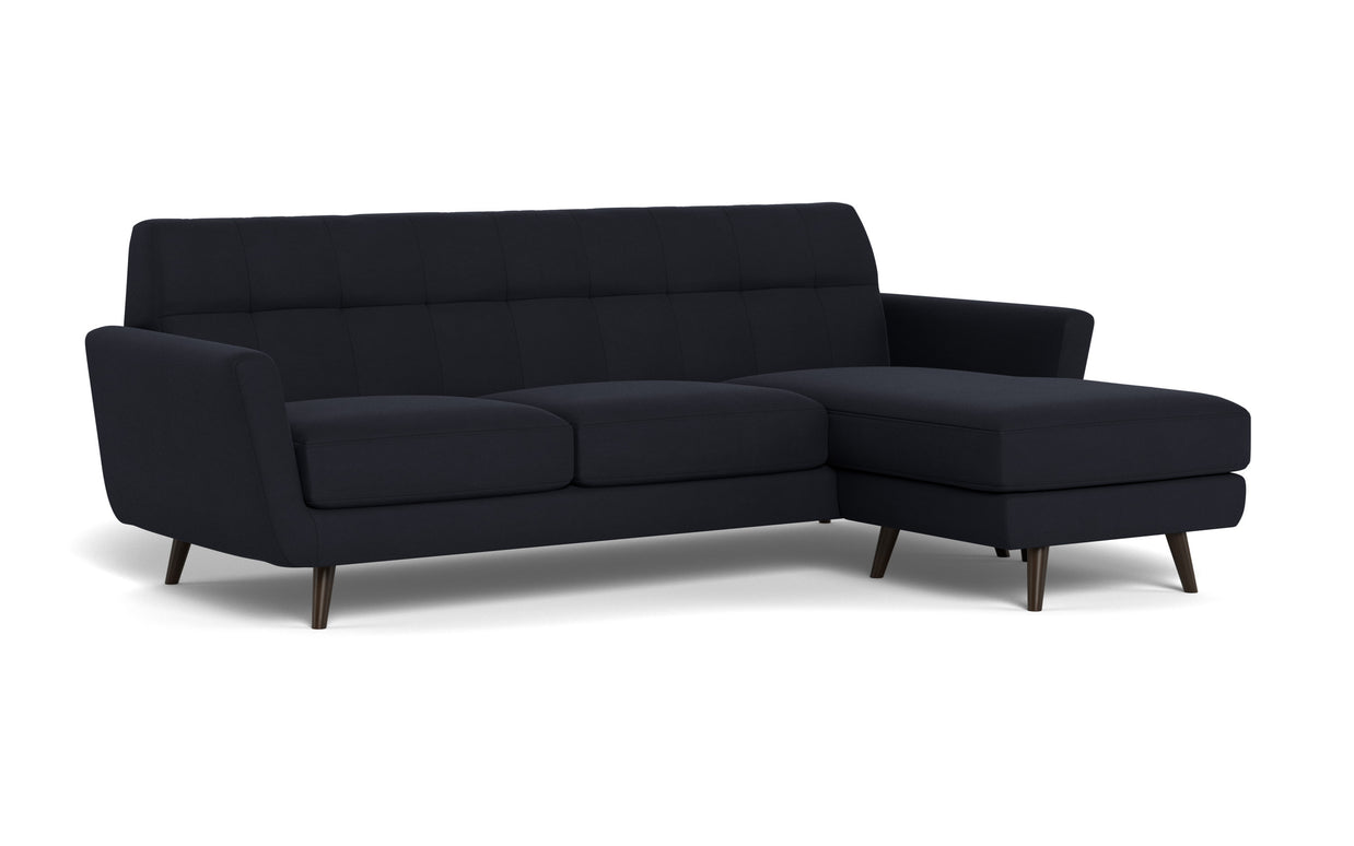 High Level Reversible Sofa-Fabric Sectional-Alley Pepper-MAK Modern