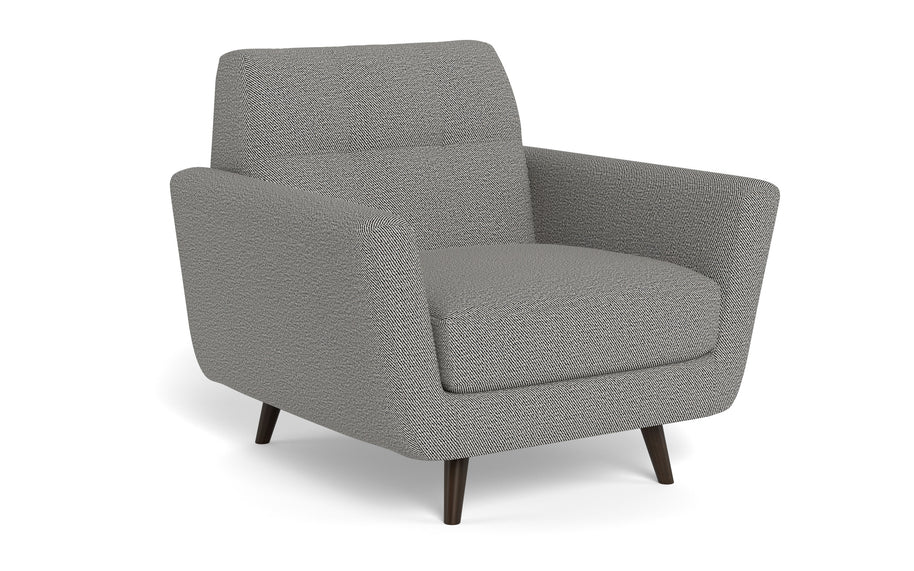 High Level Arm Chair-Fabric-Alley Pepper-MAK Modern