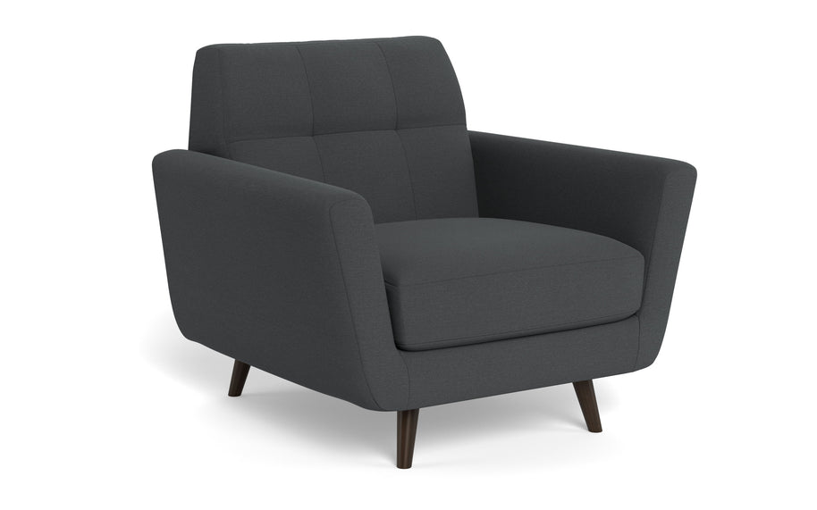 High Level Arm Chair-Fabric-Peyton Pepper-MAK Modern
