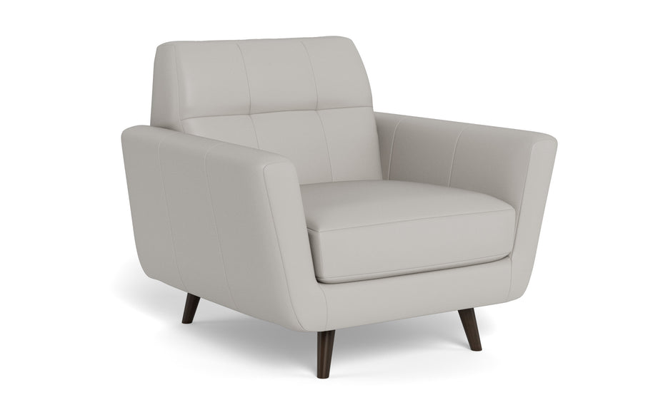 High Level Leather Arm Chair-Leather-Tribeca Chelsea-MAK Modern