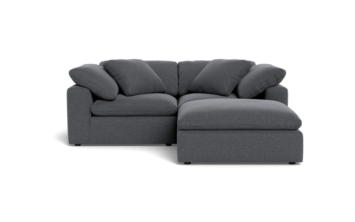 Kooper 3pc Modular Sectional-Bennett Charcoal-MAK Modern