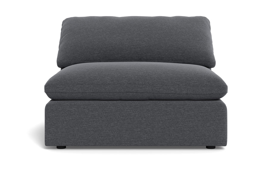 Kooper Armless Chair-Bennett Charcoal-MAK Modern