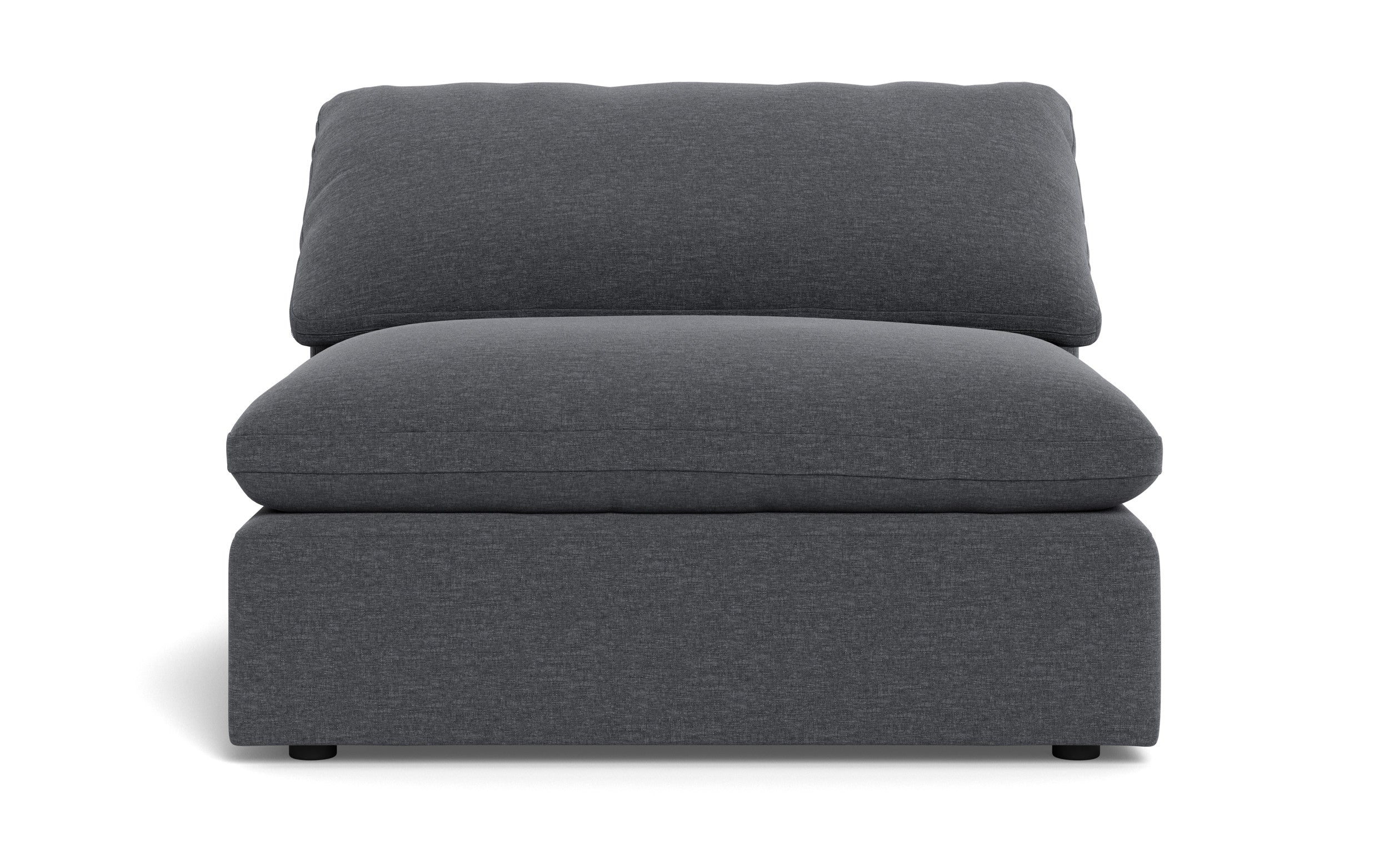 Kooper Armless Chair-Bennett Charcoal-MAK Modern