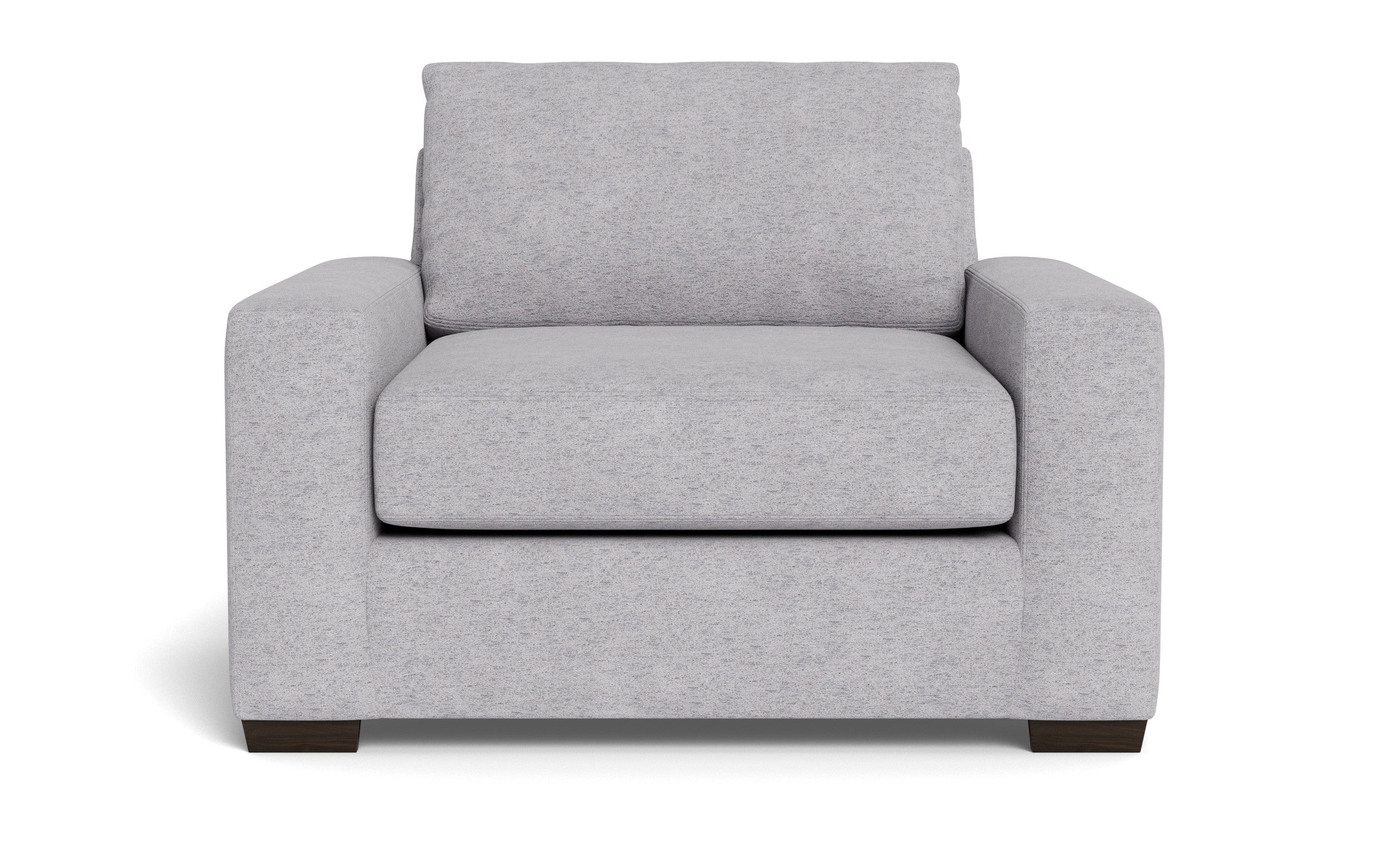 Kai Arm Chair-Fabric Sofa-Travis Pewter-MAK Modern