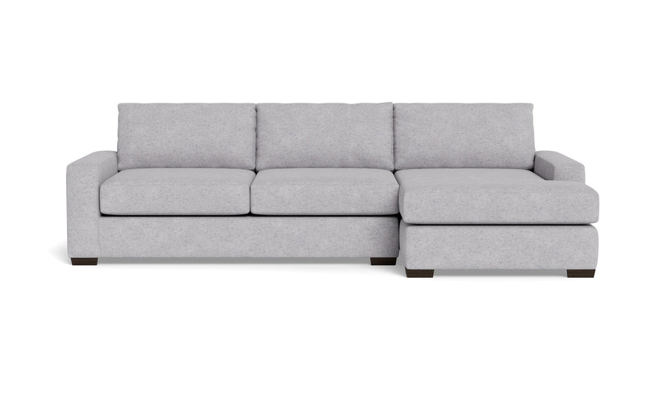 Kai Right Chaise Sectional-Fabric Sofa-Travis Pewter-MAK Modern