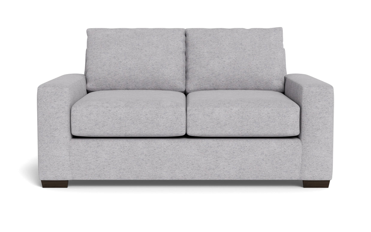 Kai Loveseat-Fabric Sofa-Travis Pewter-MAK Modern
