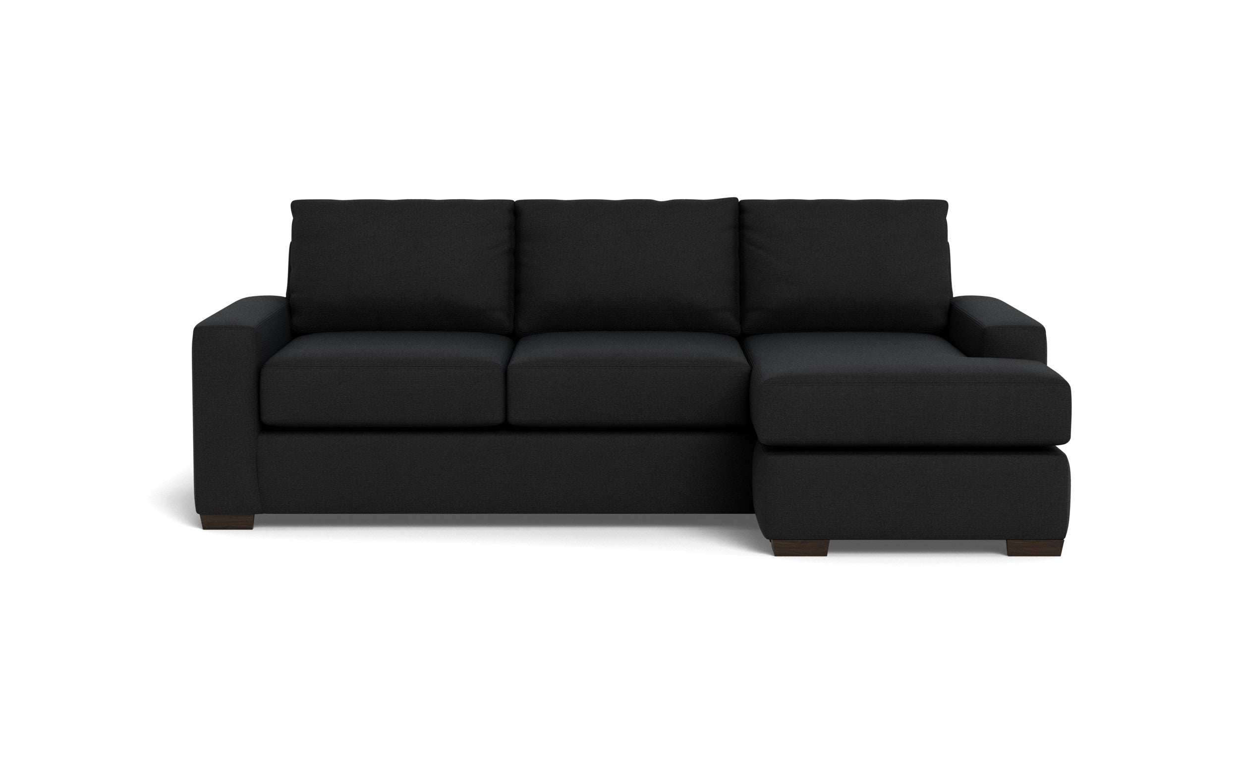 Kai Reversible Sofa Chaise-Fabric Sofa-Merit Onyx-MAK Modern