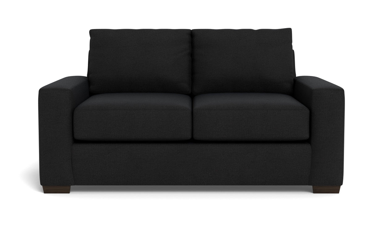 Kai Loveseat-Fabric Sofa-Merit Onyx-MAK Modern